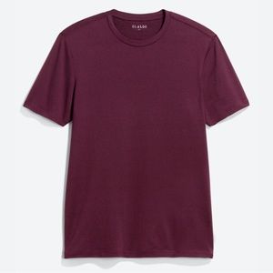 Burgundy Durant Performance Tee (Algo)